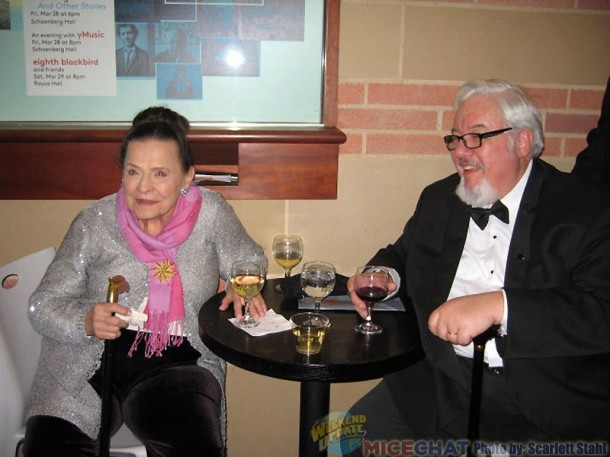 Alice Davis and Tom Sito (both recipents of the June Foray award)