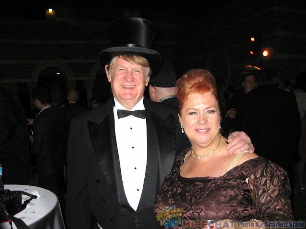 Bill Farmer (Voice of Goofy and Pluto), who acted the part of Winsor McCay, with wife Jennifer