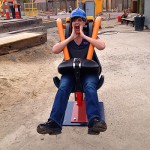 Trying-out-the-test-seat