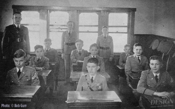 Burbank Military Academy 1940 (PS: we all looked like Hitler Youth!)