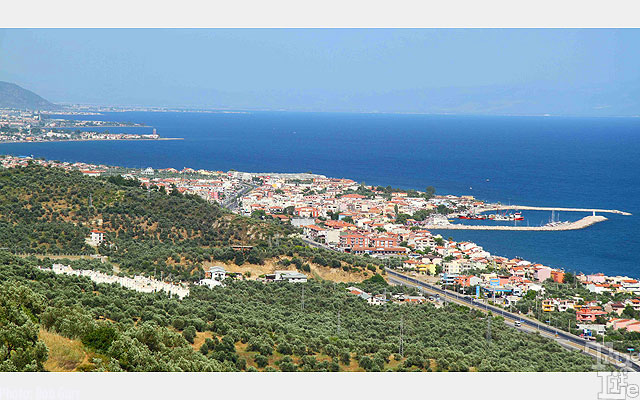 Southwest Turkey faces a warm and blue sea
