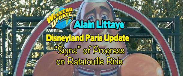Disneyland Paris Update: Ratatouille Ride Progress Report