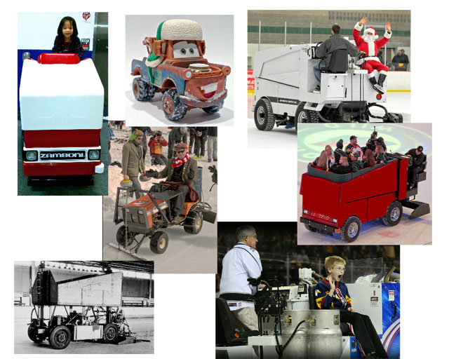 These exclusive ride vehicle concept photos capture the ‘spin, bump and scrape fun” the entire family will experience on the new “Disney Zamboni Adventure: Dance Party” attraction, and let Disney executives actually see what a Disney Theme Park and an attraction in it looks like.