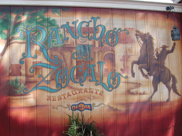 Zorro was part of the park's first lineup.