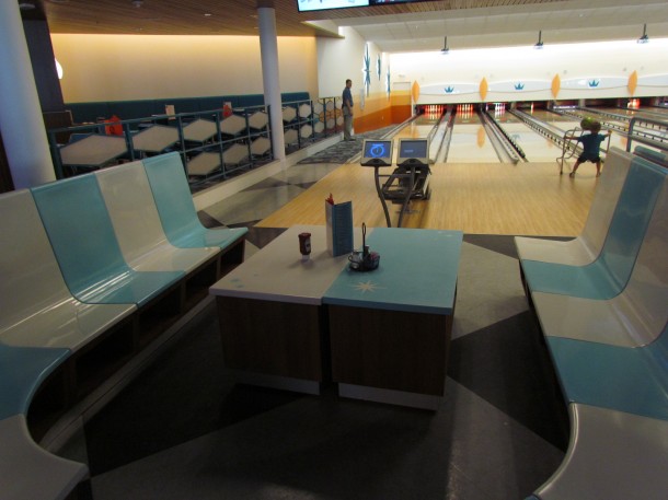 Unrelated image: Cabana Bay at Universal has a bowling alley. 