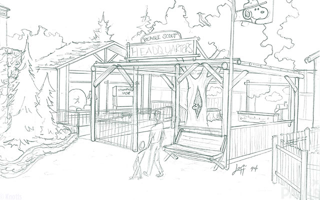 Beagle-Scout-Headquarters-Sketch