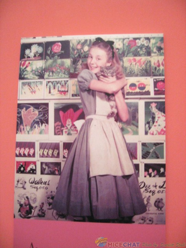 Kathryn Beaumont, the voice and model for Alice