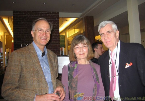 Ted Thomas, his cousin Barbara Jeanette Armentrout, and John Canemaker
