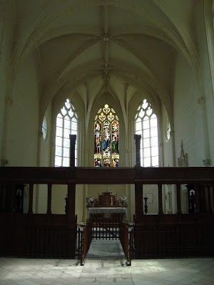Inside the chapel