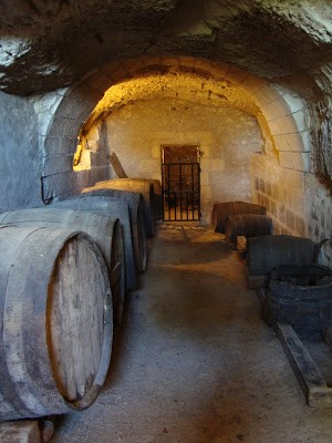The wine cellar