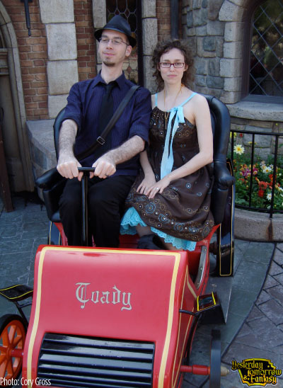 Your hosts out for a Sunday drive to nowhere in particular.