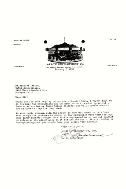 01-06-53 Reply to Disney