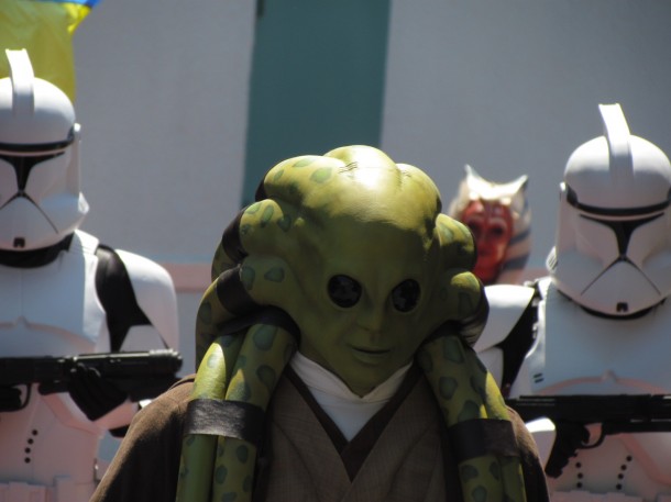 Actually, Kit Fisto *always* comes out.