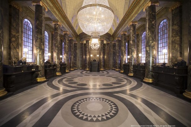 Gringotts Bank Lobby Queue