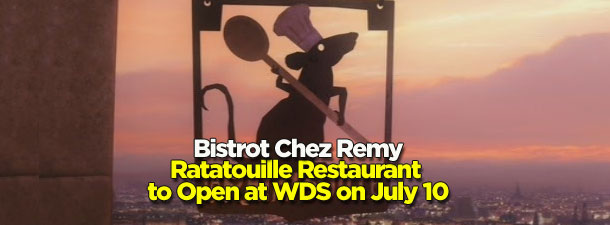 Rats in the Kitchen – Ratatouille Restaurant to Open at Walt Disney Studios Paris on July 10th