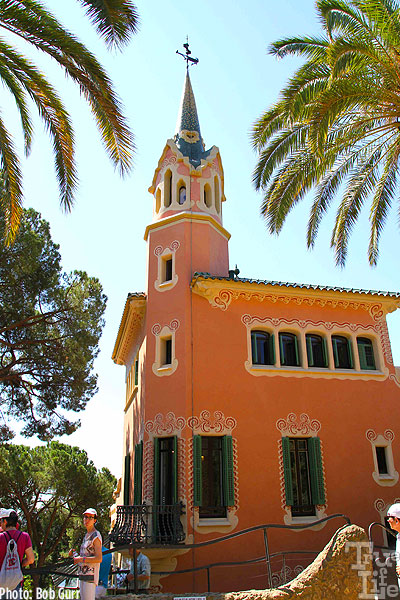 One of the showplace homes at the Parc Guell