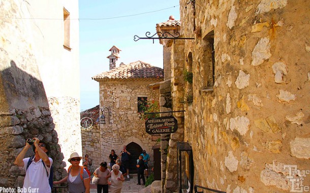 Many buildings date from the 1600s and are built in a crazy quilt of stone