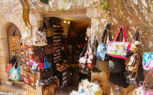 Like any historic village, shopping is a big attraction