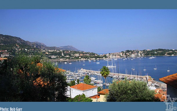 Port Villefranche is one of the most beautiful on the French Riviera