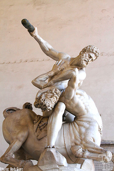 Hercules slaying Nessus