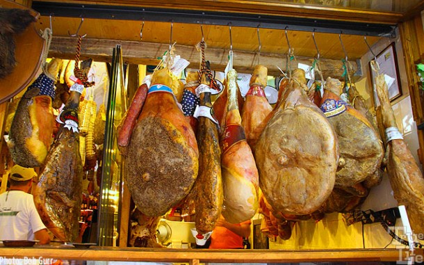 Florence is known for it's traditional gourmet ham shank artistry