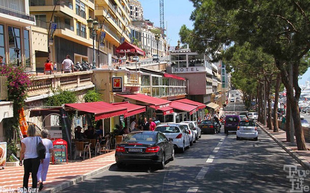 The upper road is used for the annual Formula One race