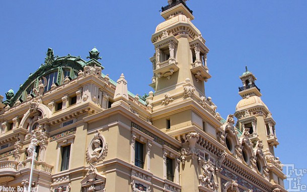 A detail of the Monte Carlo Casino