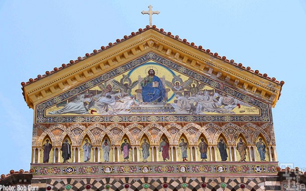 The Duomo di Amalfi facade is probably the most beautiful in all Italy.