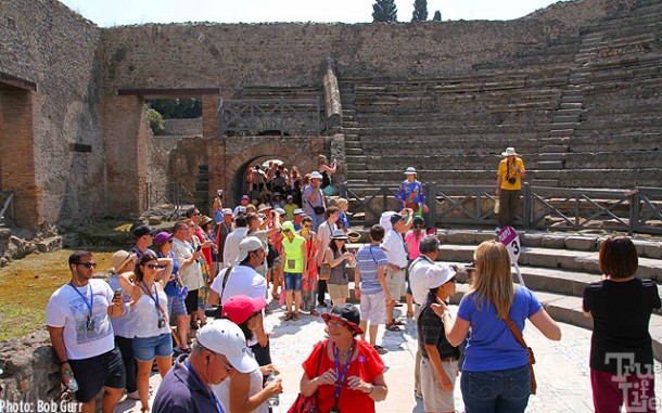 Amphitheater of the athletes.