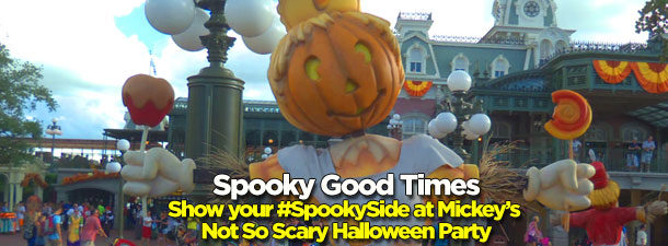 Show your Spooky Side at Mickey’s Not So Scary Halloween Party