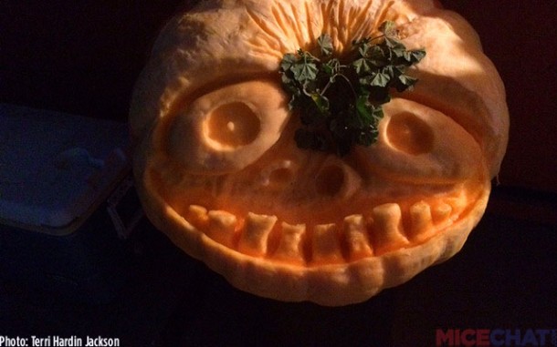 Cameron Marsh’s little monster pumpkin