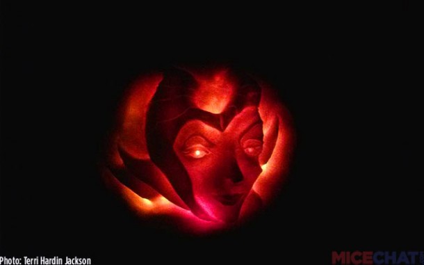 Sabrina&rsquo;s Maleficent Pumpkin.