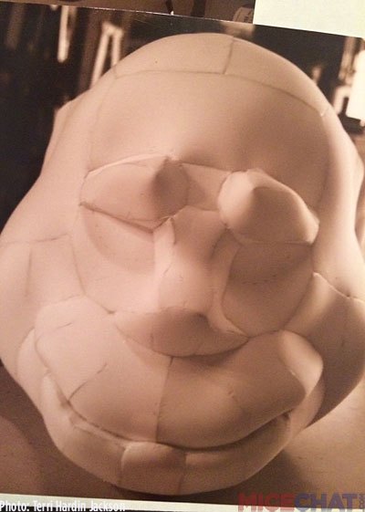 Here&rsquo;s the head completed ready to be covered in fabric or painted.