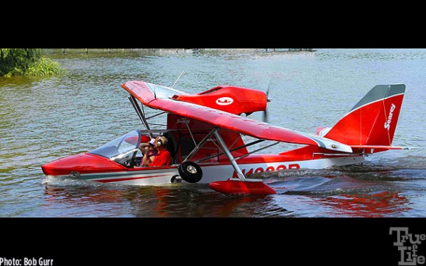 For those amphibian pilots, the Searay can be used on land and water
