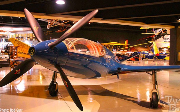 This radical 1939 Bugatti 100 air racer was never completed and flown