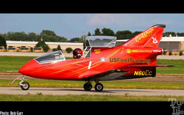 This Bede 5J is a tiny 360 lb jet, but it goes 300 mph