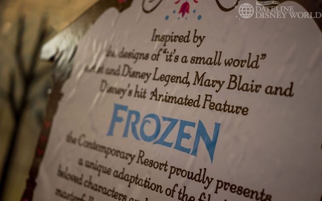 It is supposed to be inspired by Mary Blair and it's a small world.