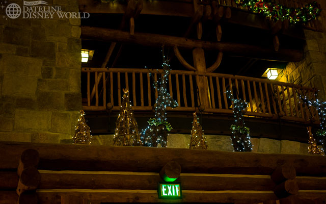 These guys watch you as you head out.