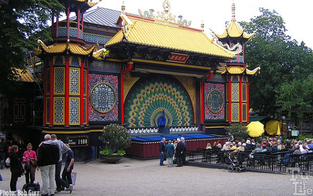 The Chinese themed Pantomime Theater has attracted folks for decades