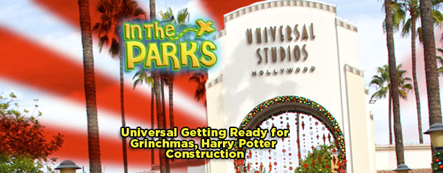 Universal Studios Hollywood Who-ing Christmas and Construction Antics