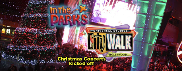 Universal Studios Hollywood CityWalk Kicks off the Holiday