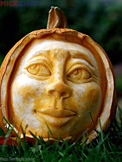 Terri&rsquo;s small pumpkin M&rsquo;Lady.