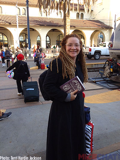 Here’s the Surfliner an amazing Amtrak train to San Diego that rides along the coast of California.