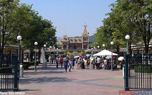 Ticket Booths and Main Entrance of Hong Kong Disneyland