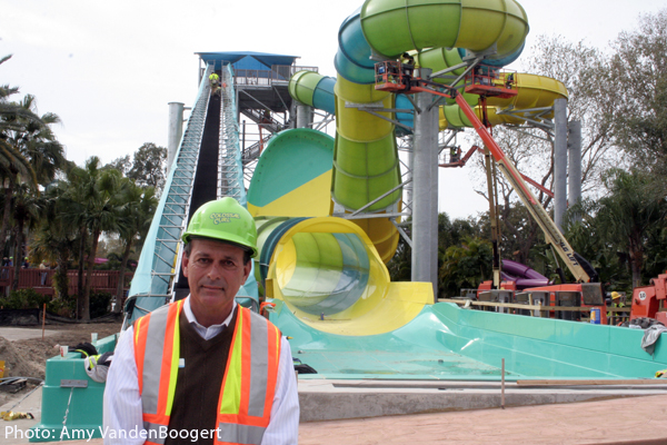 Adventure Island Vice President, Rusty Keene