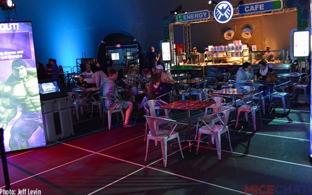 There was ample seating to enjoy any food or beverage offerings.