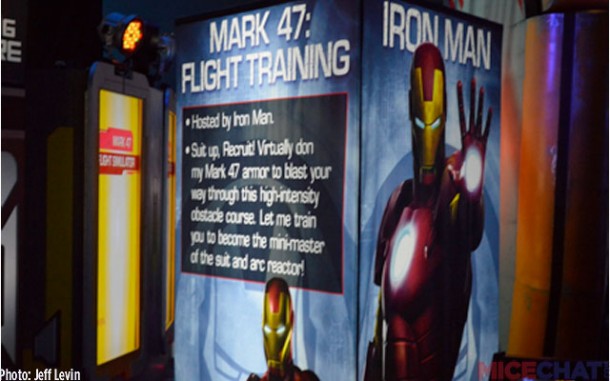 Flight Training with Iron Man.