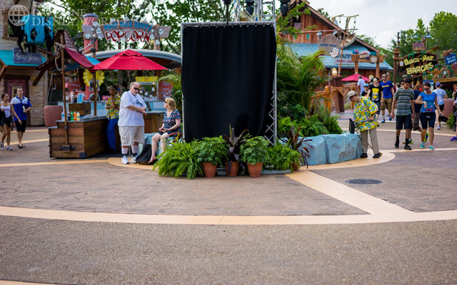 Popeye is missing for extra speakers and lighting for Grad Bash.