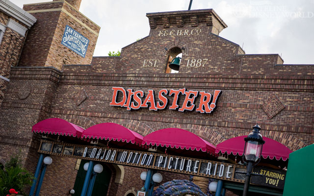 We have to wonder how long Disaster will stick around. There are huge rumors of a Fast and Furious attraction replacing this USF original.