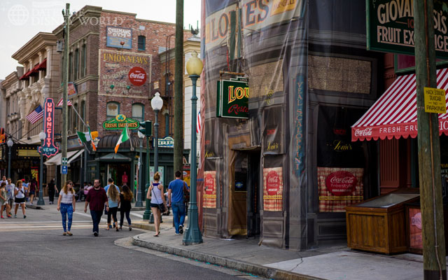 Louie's is getting an exterior refurbishment.